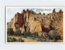 Postcard Holy City Shoshone Canyon Cody Road to Yellowstone National Park WY USA