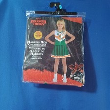 Stranger Things Hawkins High School Cheer Uniform Girls 12-14 Halloween Costume