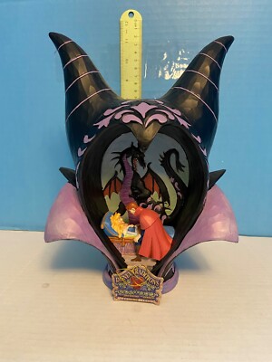 Jim Shore Disney Tradition Maleficent  True Loves Kiss  6008996