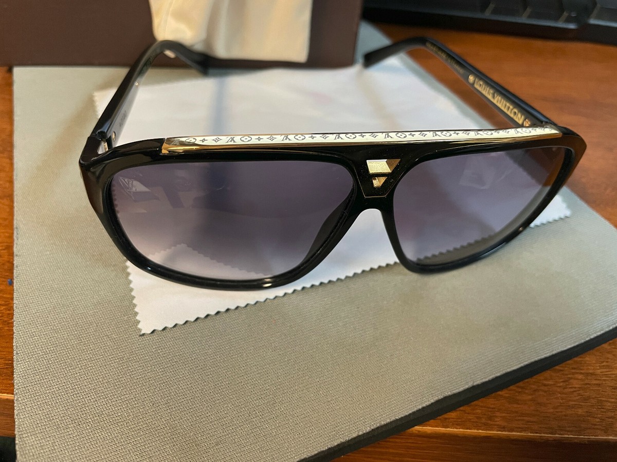 Louis Vuitton - Evidence Sunglasses Black Gold (unisex Louis Vuitton - Evidence Sunglasses Black Gold (unisex