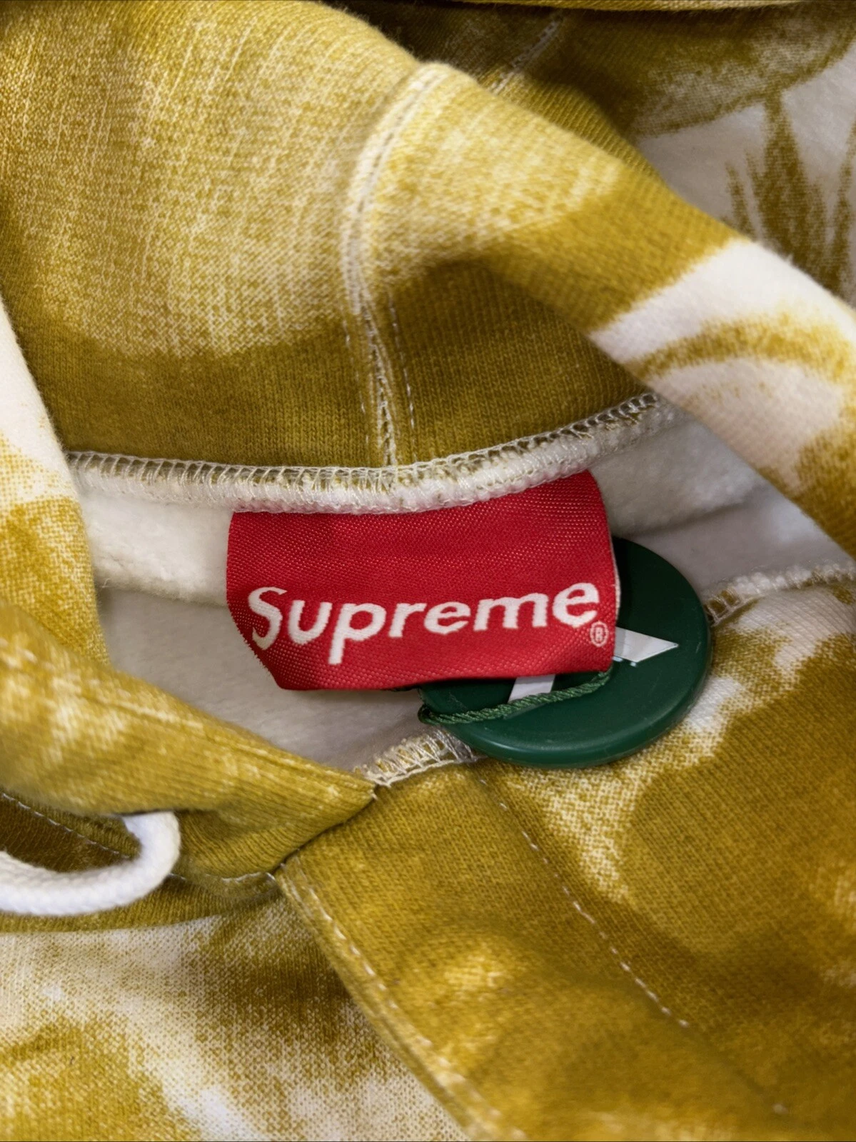 SUPREME JESUS & MARY G PULLOVER FELPA CON CAPPUCCIO GIACCA TAGLIA M