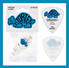 Dunlop Tortex Wedge Guitar Picks  1 Dozen,  B...