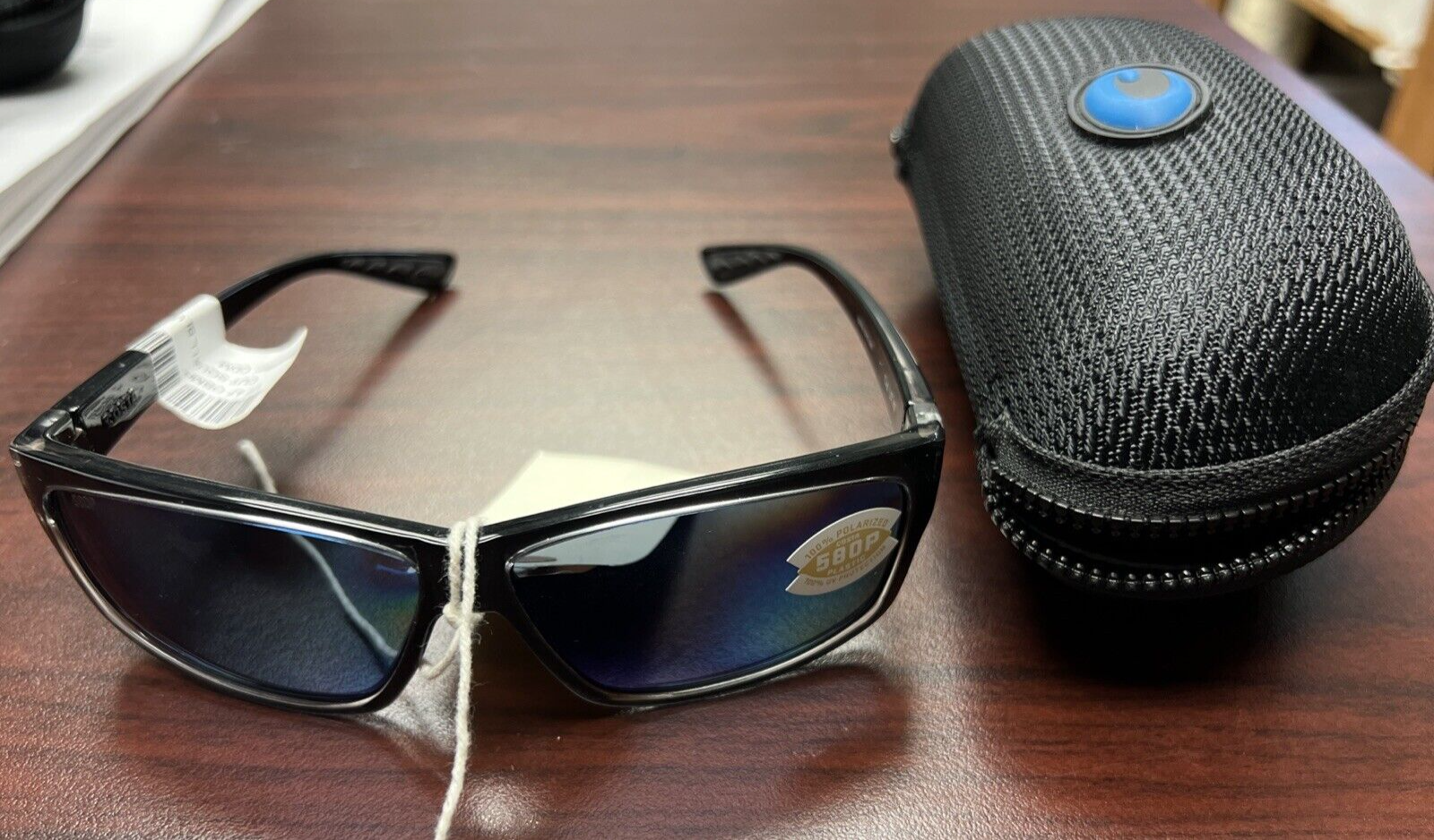 Sunglasses Costa Cut Polarized Blue Mirror 580 P Lens Squall Frame