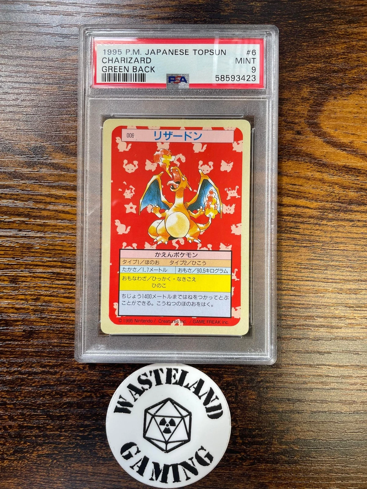 1995 Topsun Charizard Values - MAVIN