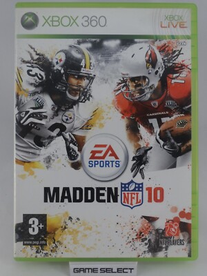 MADDEN NFL 10 2010 Für xbox 360 PAL EU Original Komplett