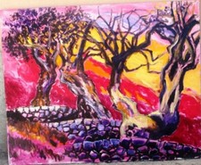 Quadro  dipinti Totò Amico quotazione certificazione Gigarte acrilico su tela