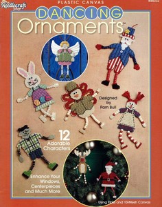 Tns Dancing Ornaments Plastic Canvas Patterns Free Shipping 12 Characters Ebay