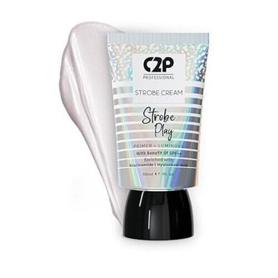 C2P Pro Strobe Cream for Face Glow With Niacinamide & Hyaluronic Acid 3 in 1 For