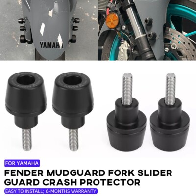 Front Fender Frame Slider Screw Bolt Fork Protector For YAMAHA