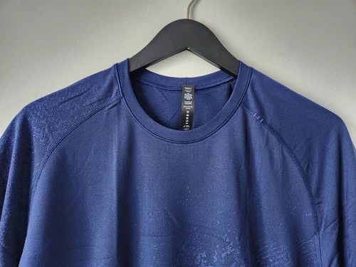 NWT LULULEMON PNTN/PSYH Navy Blue Metal Vent Tech SS 2.0 Shirt Men's XL