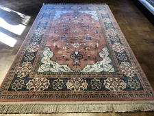 5.9x9.0 Karastan Bergama Design # 737 Professional washed Karastan 737