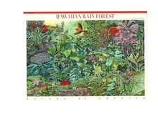 S#4474 Nature of America, Hawaiian Rain Forest-pane of 10 (44c) Stamps-2010-MNH