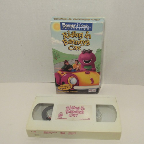 RIDING IN BARNEY'S CAR Barney & Friends Collection (VHS 1995) Fun Songs ...
