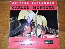 CARLOS MONTOYA - GUITARE ESPAGNOLE BULERIAS ( 45 TOURS ) - V4 -