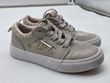 Airwalk Shoes Kids Size 13 Beige Animal Print Casual Sneakers GMAK43GX001 Damage