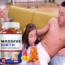 Male Enhancement Gummies Booster  Thicker Last Longer Stronger Bigger 60 Gummy