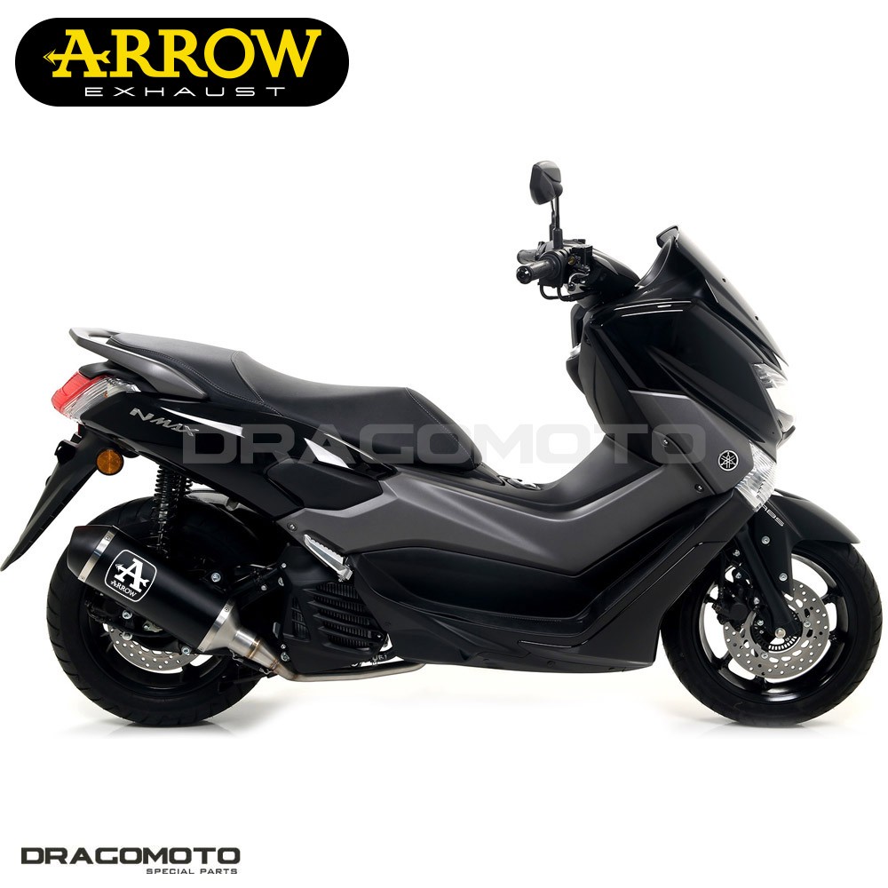 Silencieux YAMAHA NMAX 125 2020 ARROW URBAN Noir échappement scooter - 2