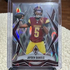2025 Panini Phoenix Jayden Daniels Silver Lava Prizm