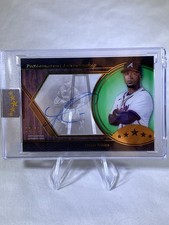 2025 Topps Five Star  Ozzie Albies Pentamerous Penmanship Auto /10 Braves