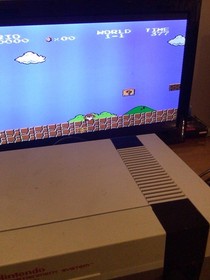 Super Mario Bros Duck Hunt Nintendo NES PAL Game Cartridge