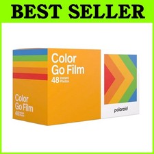 Polaroid Go Film Bundle - 48 Color Photos - 3 Double Packs
