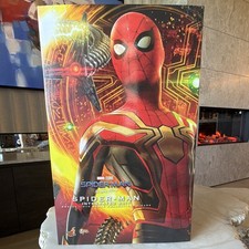 Hot Toys Spider-Man Integrated Suit 1:6 Movie Masterpiece w/ Hands No Way Home