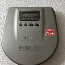 Sony Discman ESP 2 Portable CD Compact Player Model D-E561 - AC Power - Working