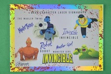 Twins Robot Monster Girl Signagraph 2025 Keepsake Invincible Blood Splatter 446