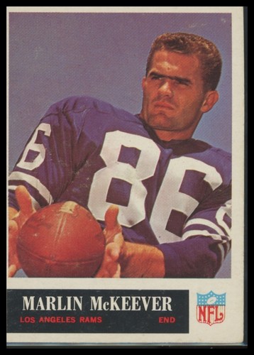 Marlin McKeever #91 1965 Philadelphia card