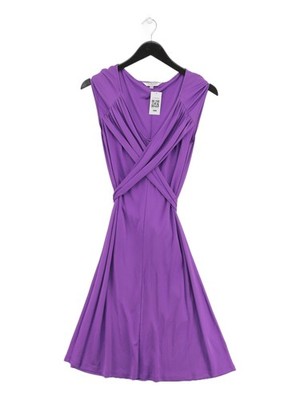 L.K. Bennett Midikleid A-Linie UK10 in Lila
