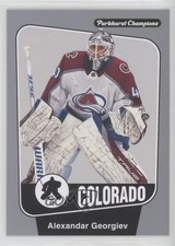 2024-25 Upper Deck Parkhurst Champions Silver Alexandar Georgiev #187 2f3