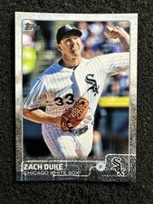 ZACH DUKE #US178 2015 Topps Update Series Chicago White Sox