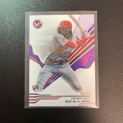 2024 Topps  record 20 hits, five stolen bases Elly De La Cruz Reds  /99  #73