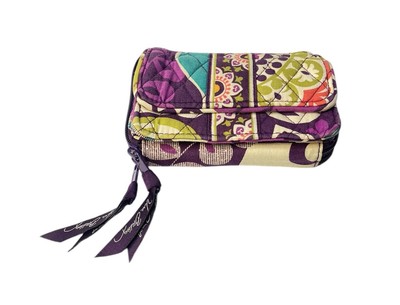 Vera Bradley Enchanted Garden RFID 3-in-1 Purse Wristlet Wallet Bag NO STRAP