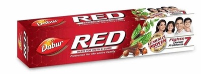 Dabur Red Zahnpasta 600g (150g x 4) - frisch, effektiv