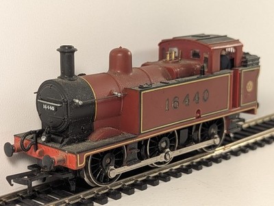 Hornby R52 Spur O Klasse 3F 0-6-0 Tanklokomotive 16440 LMS weinrot