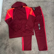 NEW Xersion Boys XL 18H/20H Laredo Red Hoodie Sweatpants Set Track Suit 2 Piece