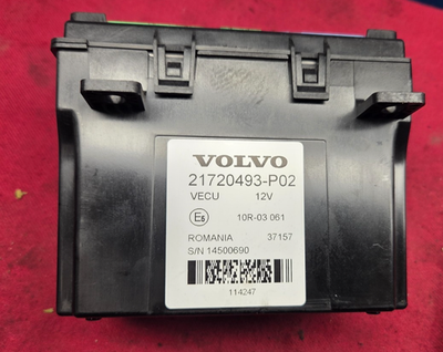 VOLVO 21720493-P02 CAB CONTROL MODULE VECU 16 VOLVO DAYCAB