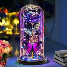 Christmas Flowers Gifts for her Women Mom Wife,Womens Gifts for Christmas, Rose 