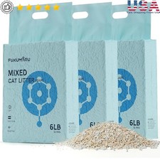 Super Absorbent Cat Litter Dust Free Clumping Odor Control Tofu Litter New