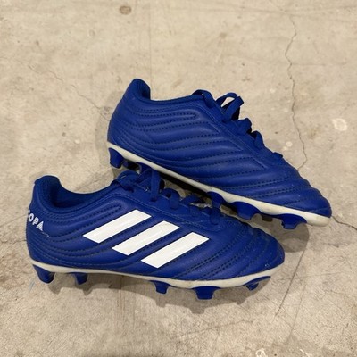 adidas Copa 20.4 FG Soccer Cleat Youth Size 12K Royal Blue Shoes EH1813