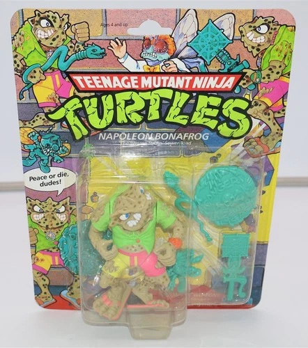 Napoleon Bonafrog Vintage TMNT Teenage Mutant Ninja Turtles Figure 1990 - NEW -