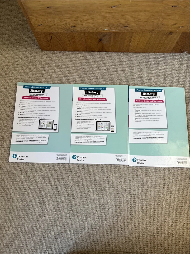 Bundle Pearson Edexcel GCSE 9-1 History Revision Guides & Workbooks USA Crime - Image 4 of 4