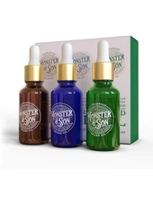 Monster&Son Cold Pressed Beard Oil Variety Pack x3