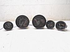CD2 Medallion Marine Gauges  MPH RPM Volts Temp Trim 5-Pc Set