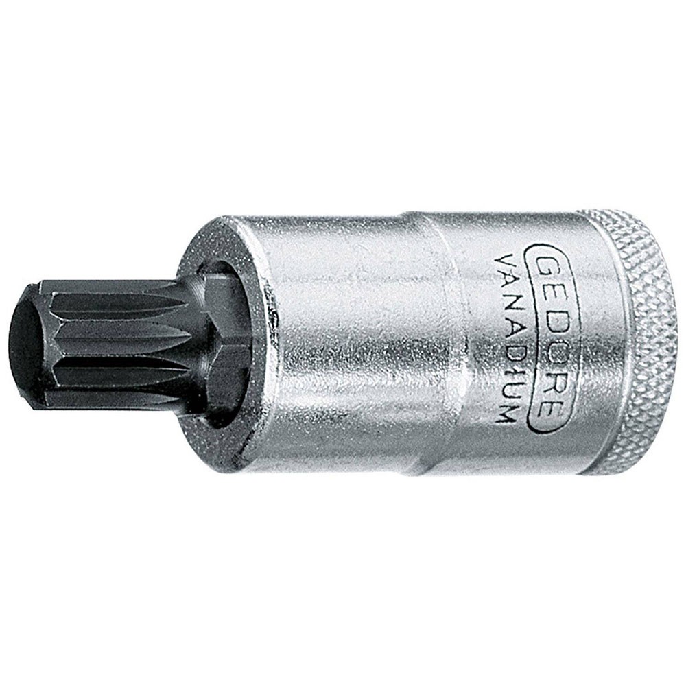 Gedore Screwdriver Bit Socket 1/2"" XZN multi-point M14
