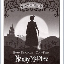 2005 Nanny McPhee Screening Ticket Emma Thompson Colin Firth Kelly Macdonald