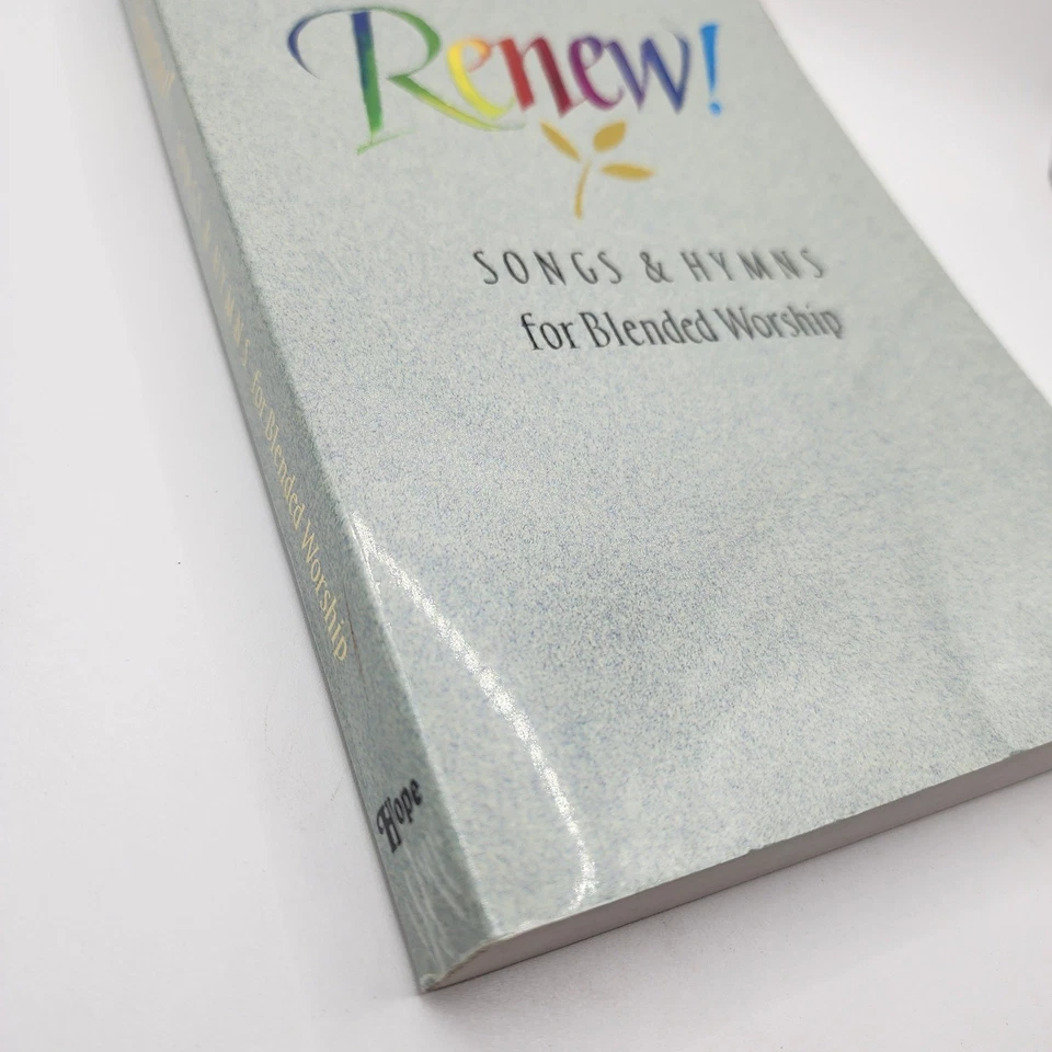 ¡Renovar! Canciones e himnos para adoración mezclada - Libro encuadernado Hope Publishing Foto 3 de 4