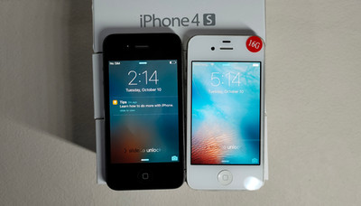 90%N ew Apple iPhone 4s 8/16/32/64GB Black/White Factory UNlocked Good!