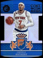 2016-17 Panini Excalibur #34 Carmelo Anthony Coat of Arms E1